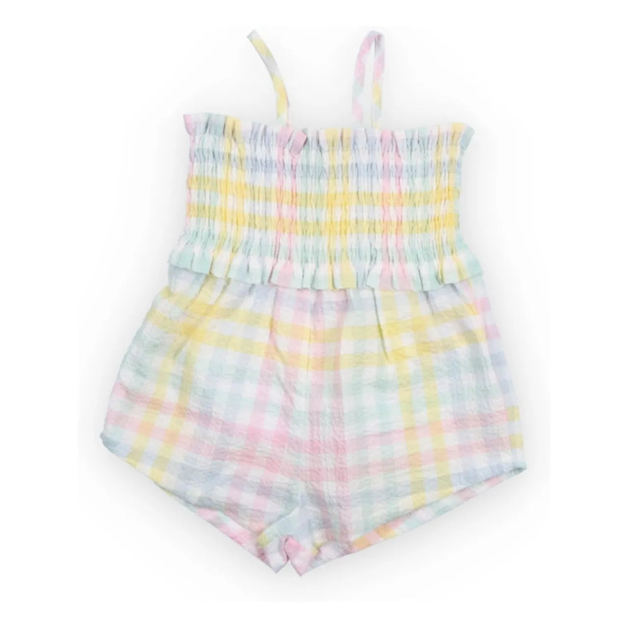 the new society - Mallow Romper | Light Blue