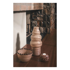 Olsson & Jensen - Marcel Glass Vase | Beige