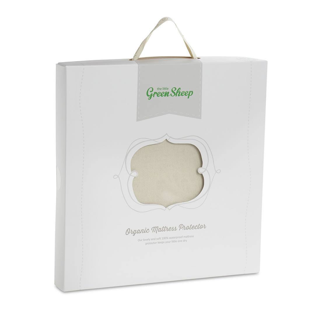 The Little Green Sheep - Organic Mattress Protector - Cot Bed 70x140cm-Mattress Protectors- | Natural Baby Shower