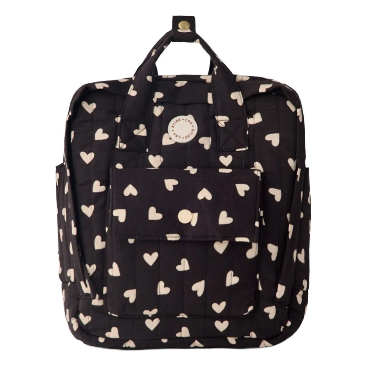 Rylee + Cru - Mini Heart Backpack | Black
