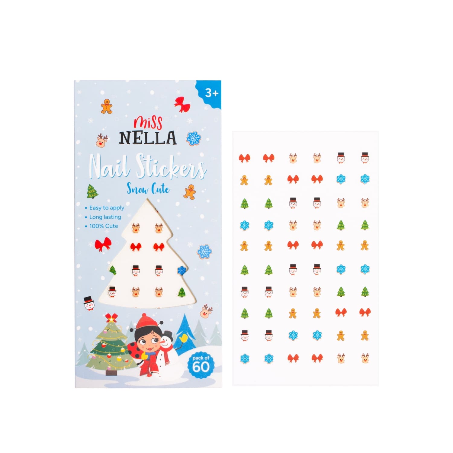 Miss Nella - Winter Themed Nail Stickers