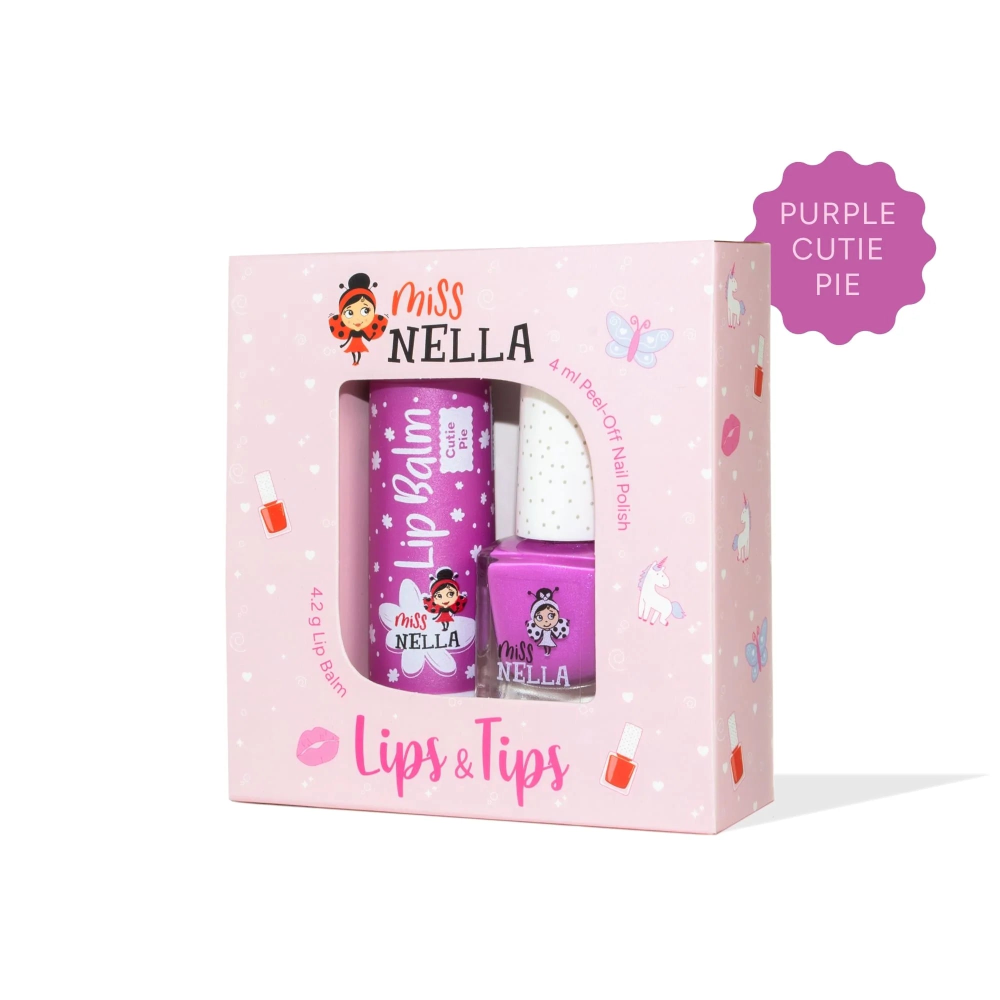 Miss Nella Nella Lips & Nail Polish Duo Set