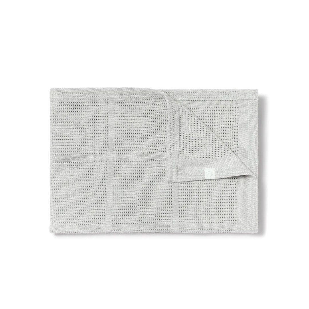 MORI Cellular Blanket - Grey-Blankets-Mint- | Natural Baby Shower