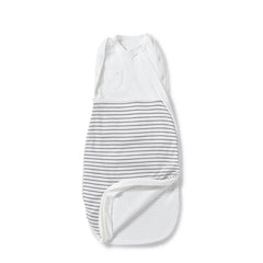 MORI Swaddle Bag - Grey Stripe-Sleepsack Swaddles-NB-Grey Stripe | Natural Baby Shower