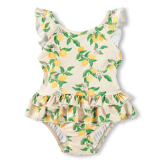 Molo - Nalani Swimsuit Lemons Recycled Fiber | Light Yellow
