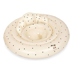 Konges Sløjd - Navy Blue Polka Dot Baby Seat | Beige