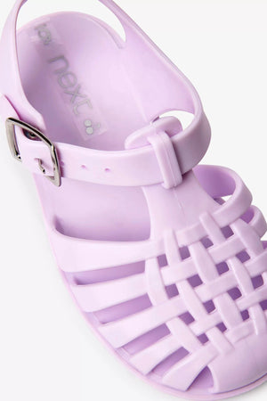 Next - Girls Jelly Jelly Lilac Sandals - 23