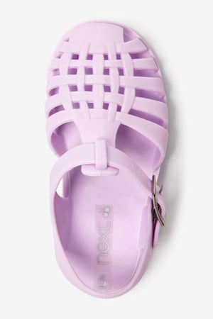 Next - Girls Jelly Jelly Lilac Sandals - 23
