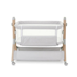 Obaby Cloud Bedside Crib - Grey-Bedside Cribs-Grey-Crib | Natural Baby Shower