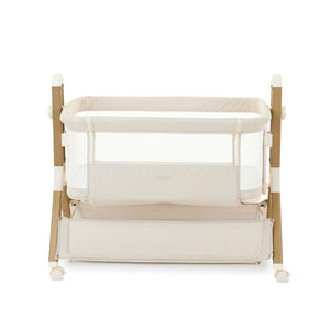 Obaby Cloud Bedside Crib - Oatmeal-Bedside Cribs-Oatmeal-Crib | Natural Baby Shower