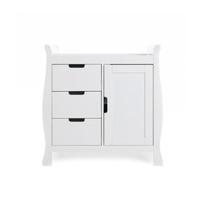 Obaby Stamford Mini 3 Piece Room Set - White-Nursery Sets- | Natural Baby Shower