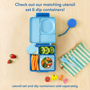 OmieBox - Insulated Blue Bento Lunch Box
