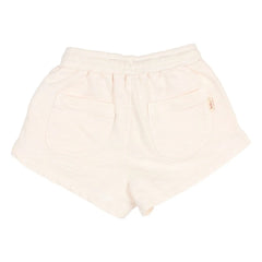 Búho - Organic Cotton Fleece Shorts | Ecru