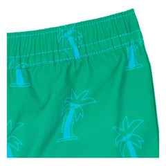 Bonton - Palm Baby Swimsuit Shorts | Emerald Green