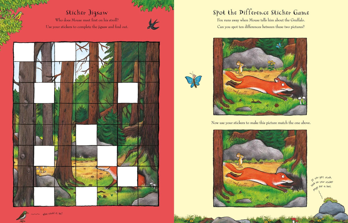 Pan Macmillan - The Gruffalo Sticker Activity Book