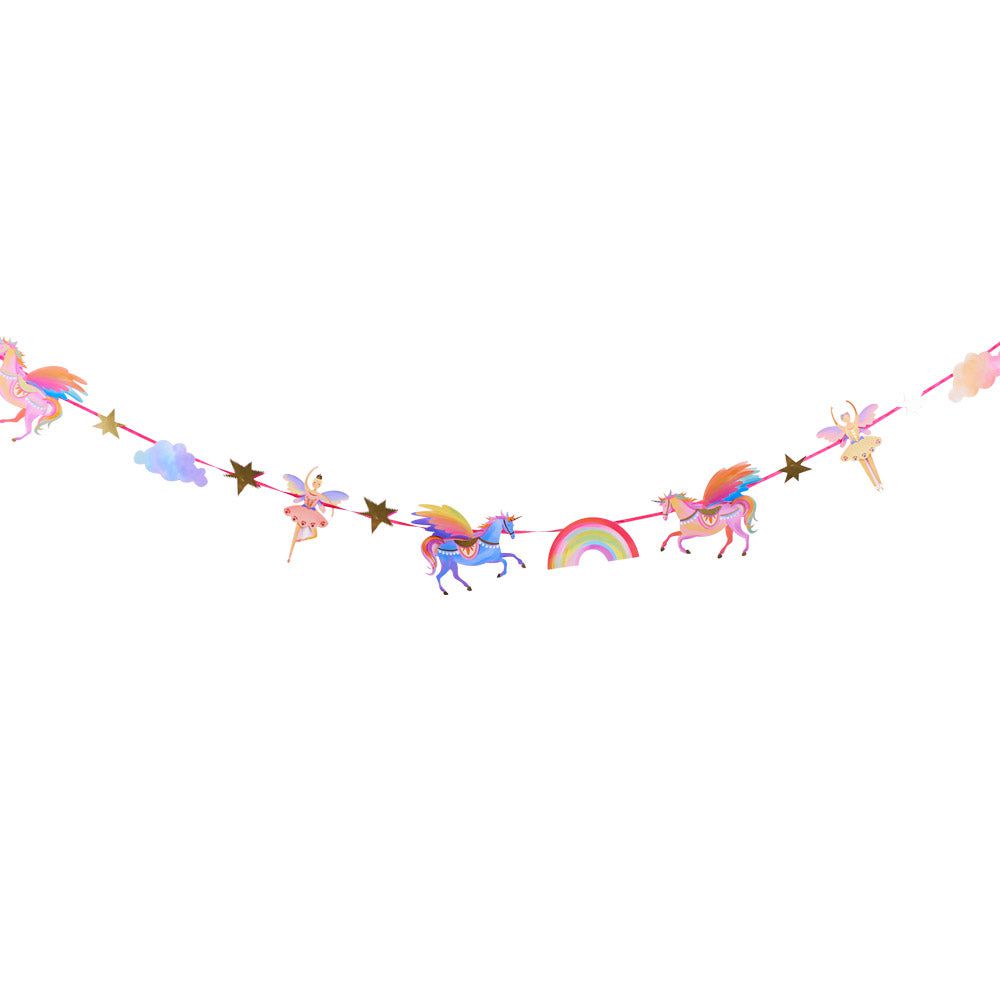 Party Pieces - Unicorn 3 Metre Hanging Ornaments