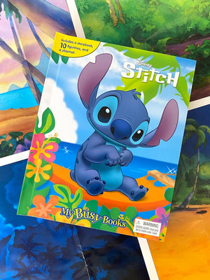 Phidal - Stitch Figure English Activity and Story Book