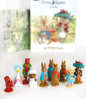 Phidal - Peter Rabbit Figurine English Activity and Story Book