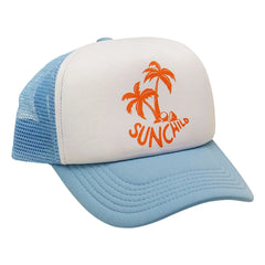 Sunchild - Plamtree Trucker Hat | Light Blue