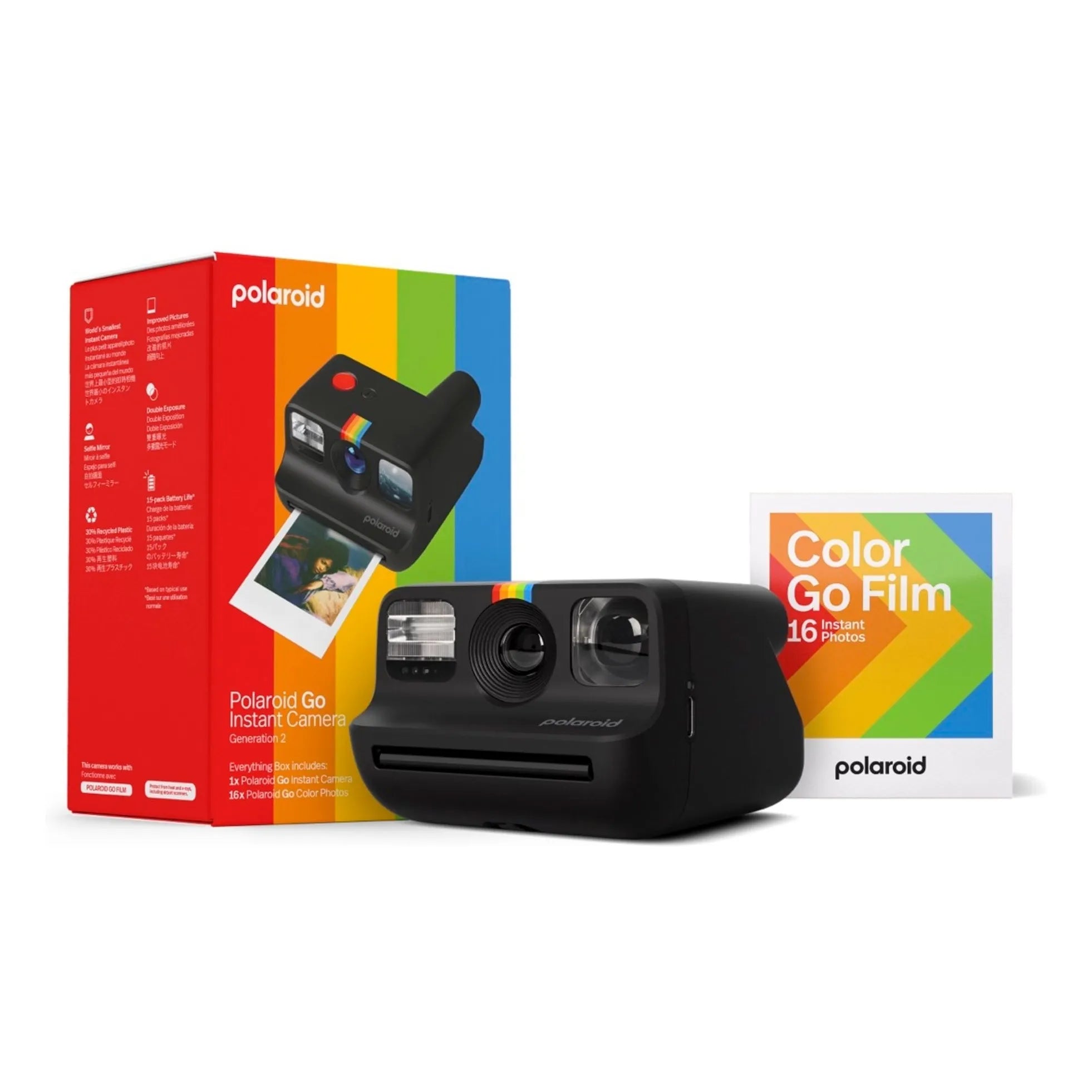 Polaroid - Polaroid Go Gen 2 Camera Set | Black