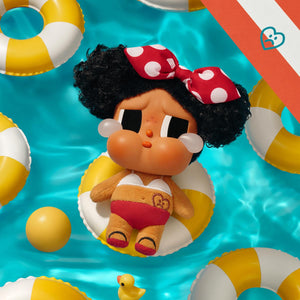 Pop Mart - Original Crybaby Vacation Mode On Series Vinyl Plush Doll Surprise Blind Box