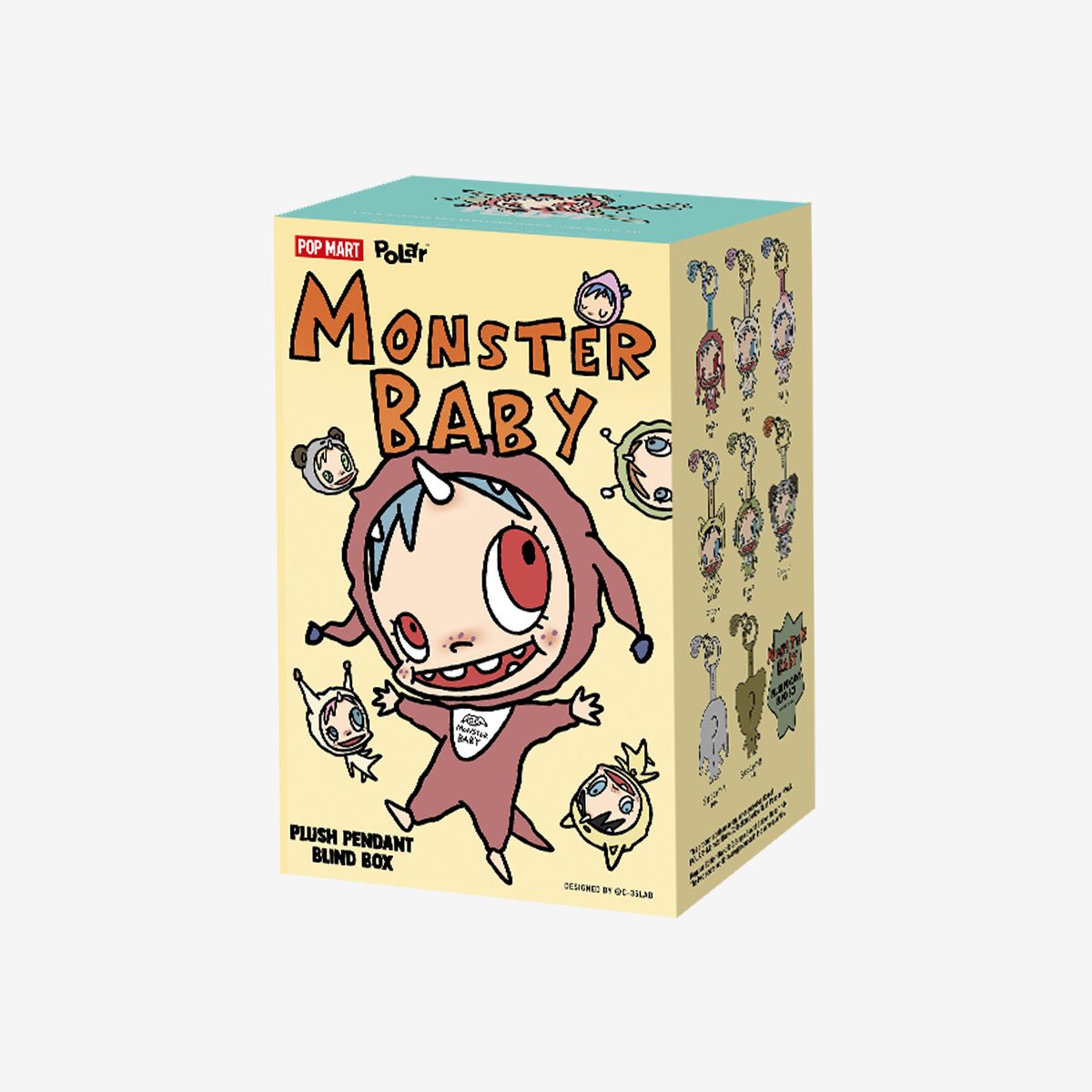Pop Mart - Original Monster Baby Plush Pendant Surprise Blind Pack