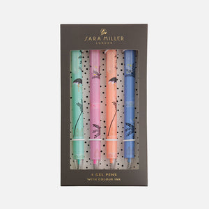 Portico Designs - Sara Miller: Savannah 4-Piece Gel Pen Set