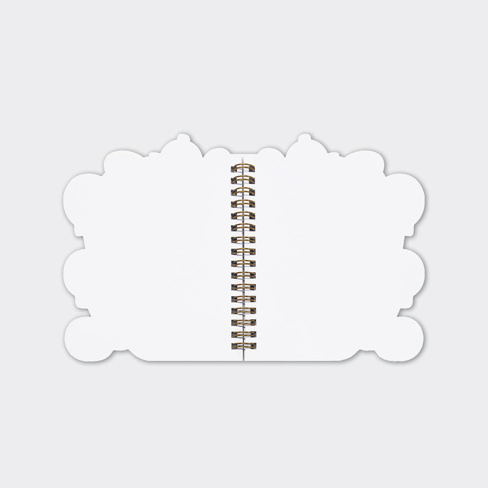 Rachel Ellen - Polka Dot Dog Shaped Wire Bound Notebook