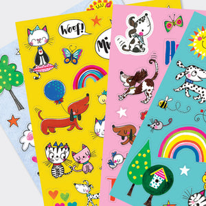 Rachel Ellen - Cats & Dogs Sticker Books