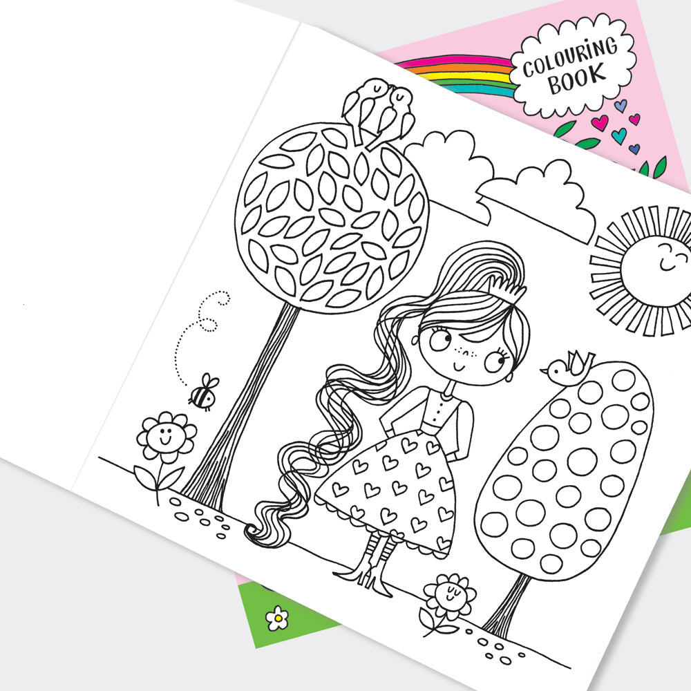 Rachel Ellen - Fairytale Princess Colouring Book