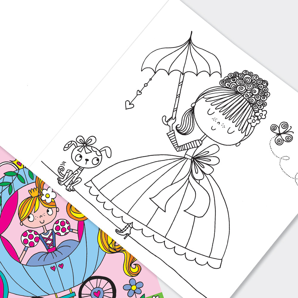 Rachel Ellen - Fairytale Princess Coloring Book