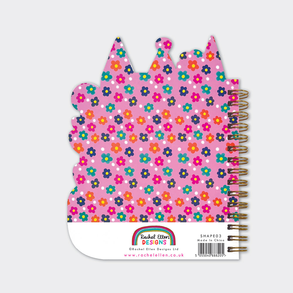 Rachel Ellen - Purr-fect Cat Shaped Spiral Notebook