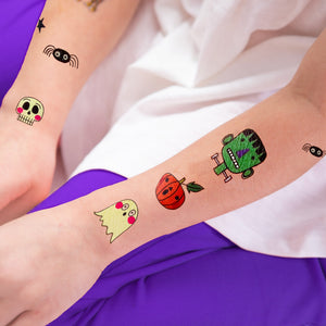 Rachel Ellen - Spooky Halloween Kids Temporary Tattoos
