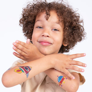 Rachel Ellen - To The Moon Children's Temporary Tattoos
