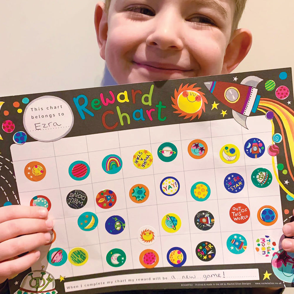 Rachel Ellen - To The Moon Reward Chart