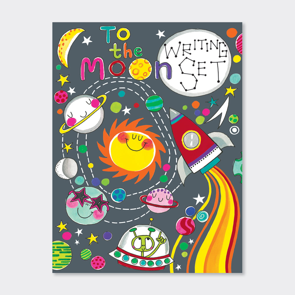 Rachel Ellen - To The Moon Space Letter Writing Set