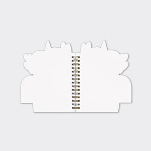 Rachel Ellen - Unicorn Shaped Wire-bound Notebook