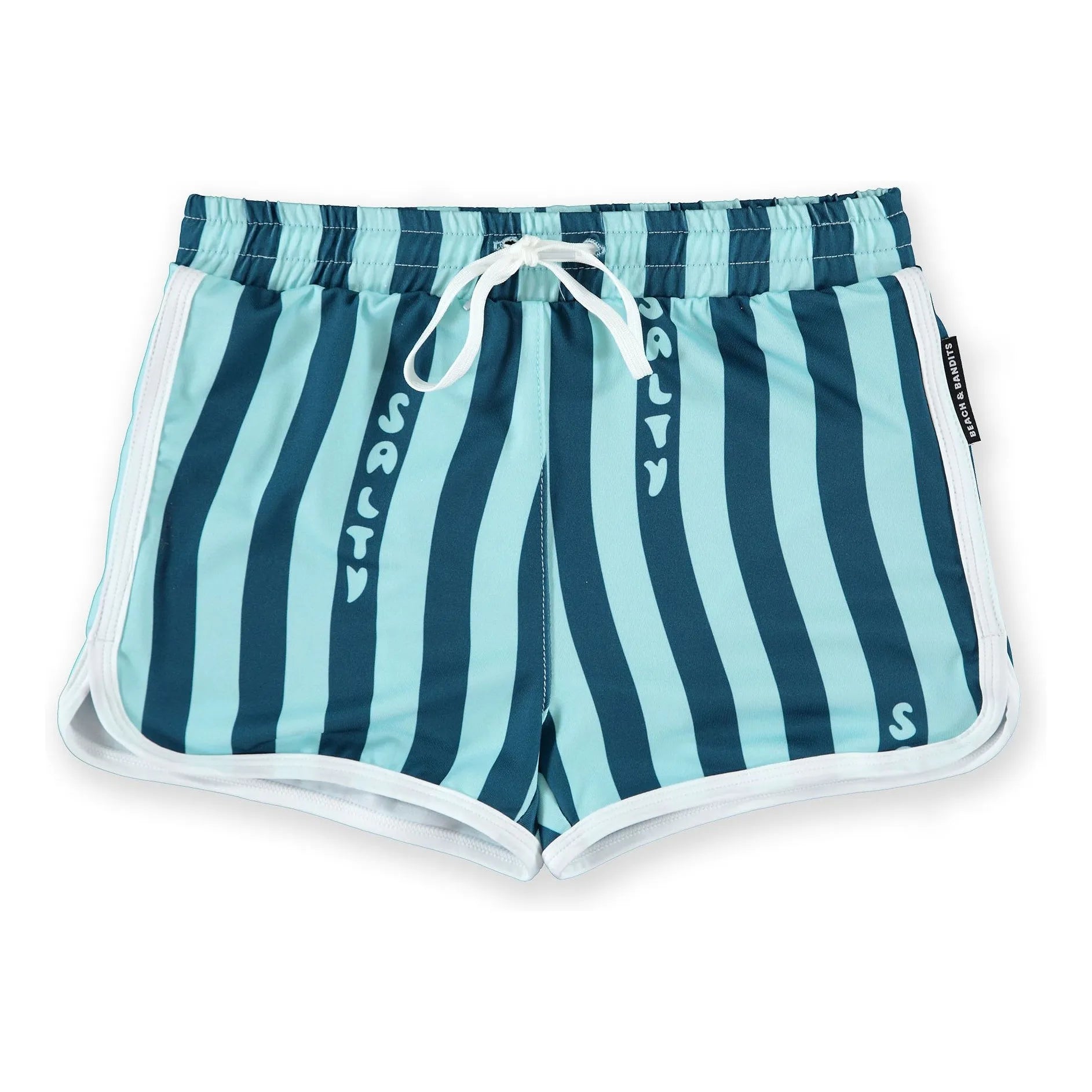 Beach & Bandits - Salty Stripes Trunk UV Korumalı Mayo Şortu Geri Dönüştürülmüş Elyaflar | Lacivert