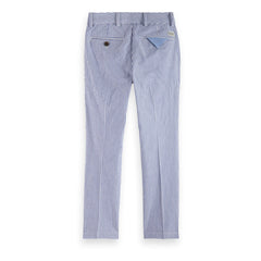 Scotch & Soda - Müslin Çizgili Chino Pantolon | Mavi