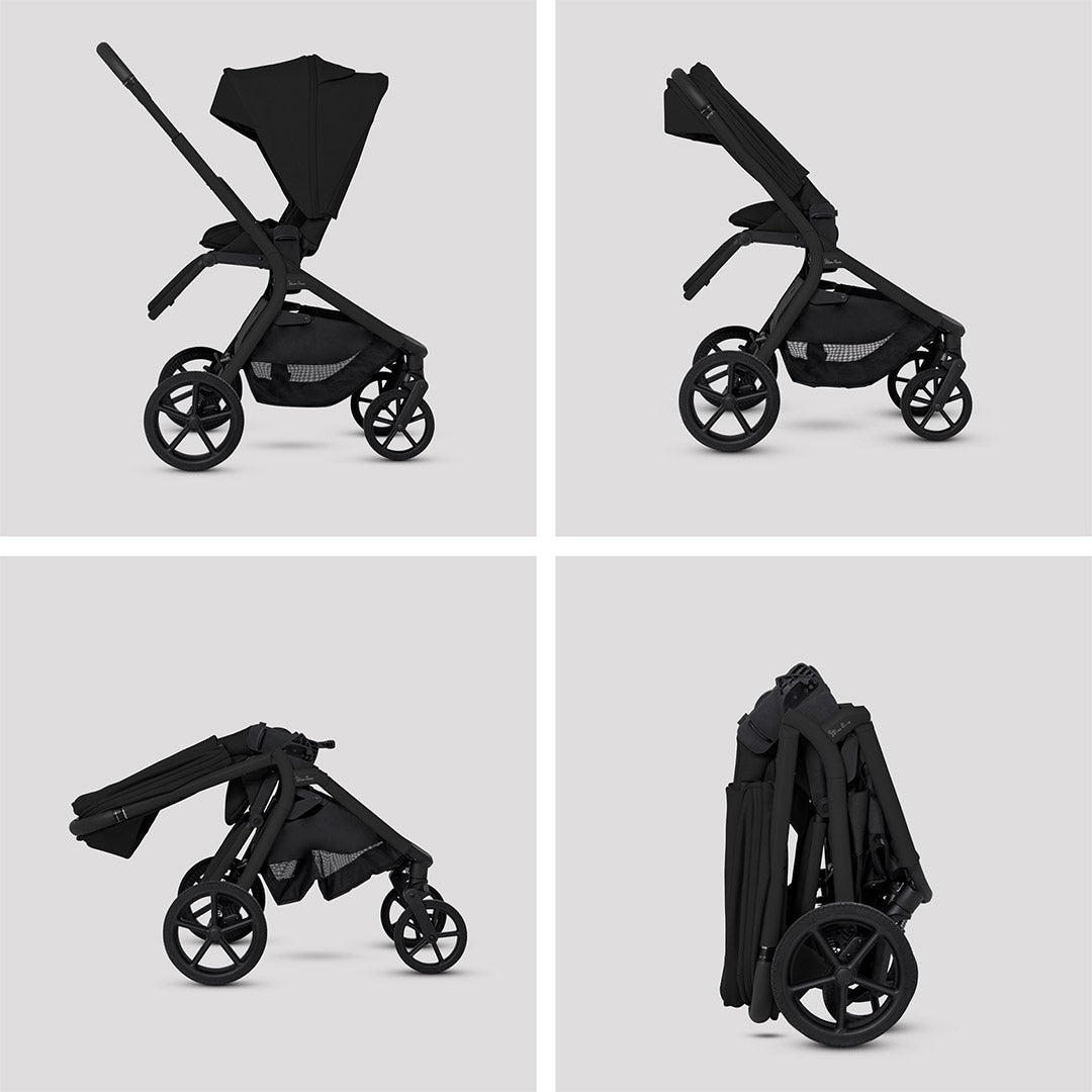 Silver Cross Breez Stroller - Onyx-Strollers-Onyx- | Natural Baby Shower