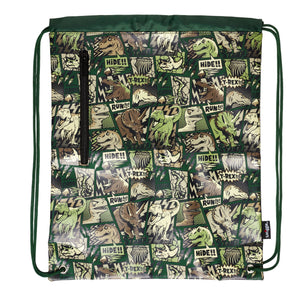 Smiggle - Beyond Dinosaurs Drawstring Bag