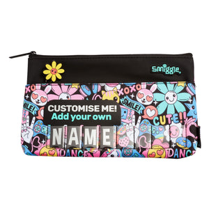 Smiggle - Bright Side Nameplate Pencil Case and Handbag