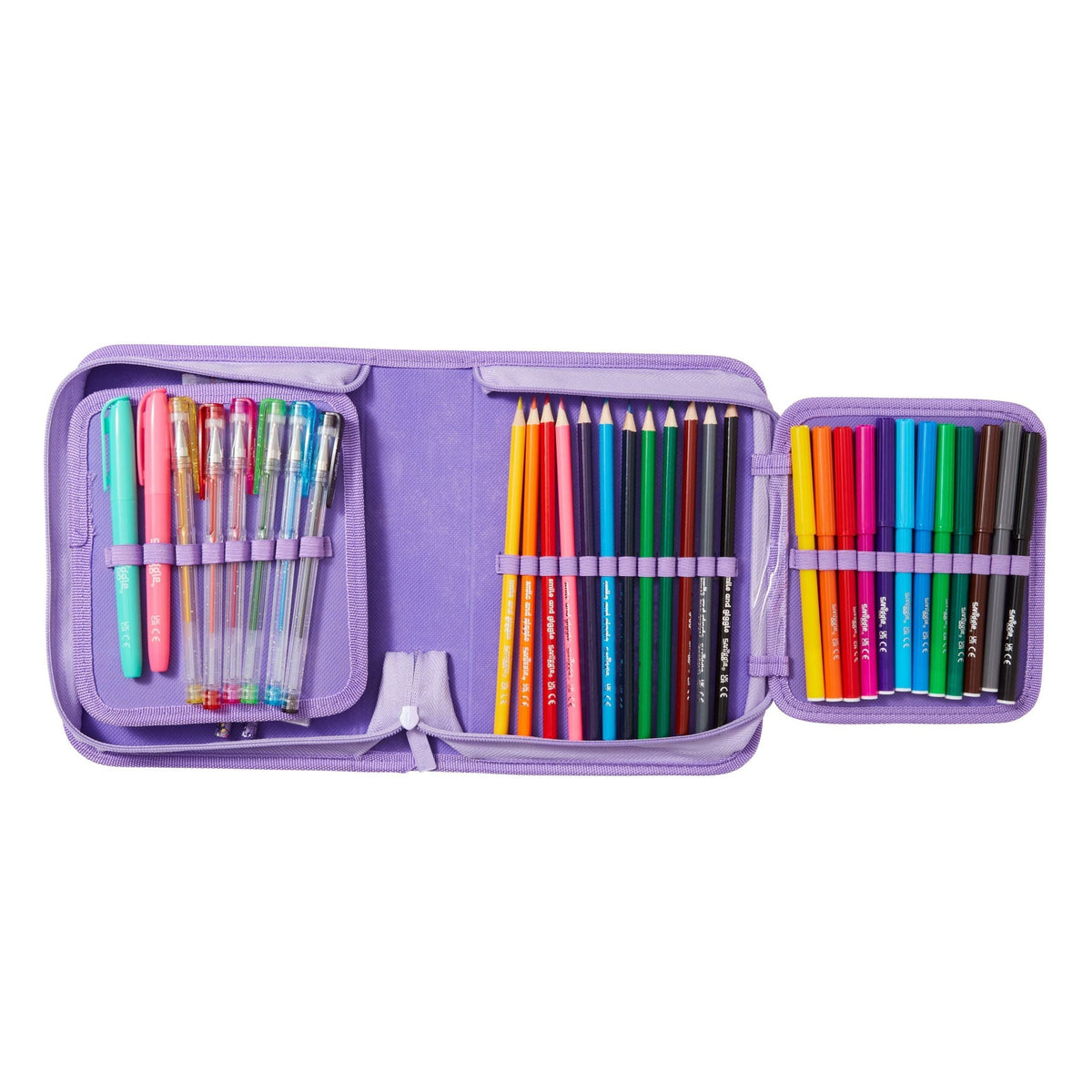 Smiggle - Budz Pencil Case and Stationery Set