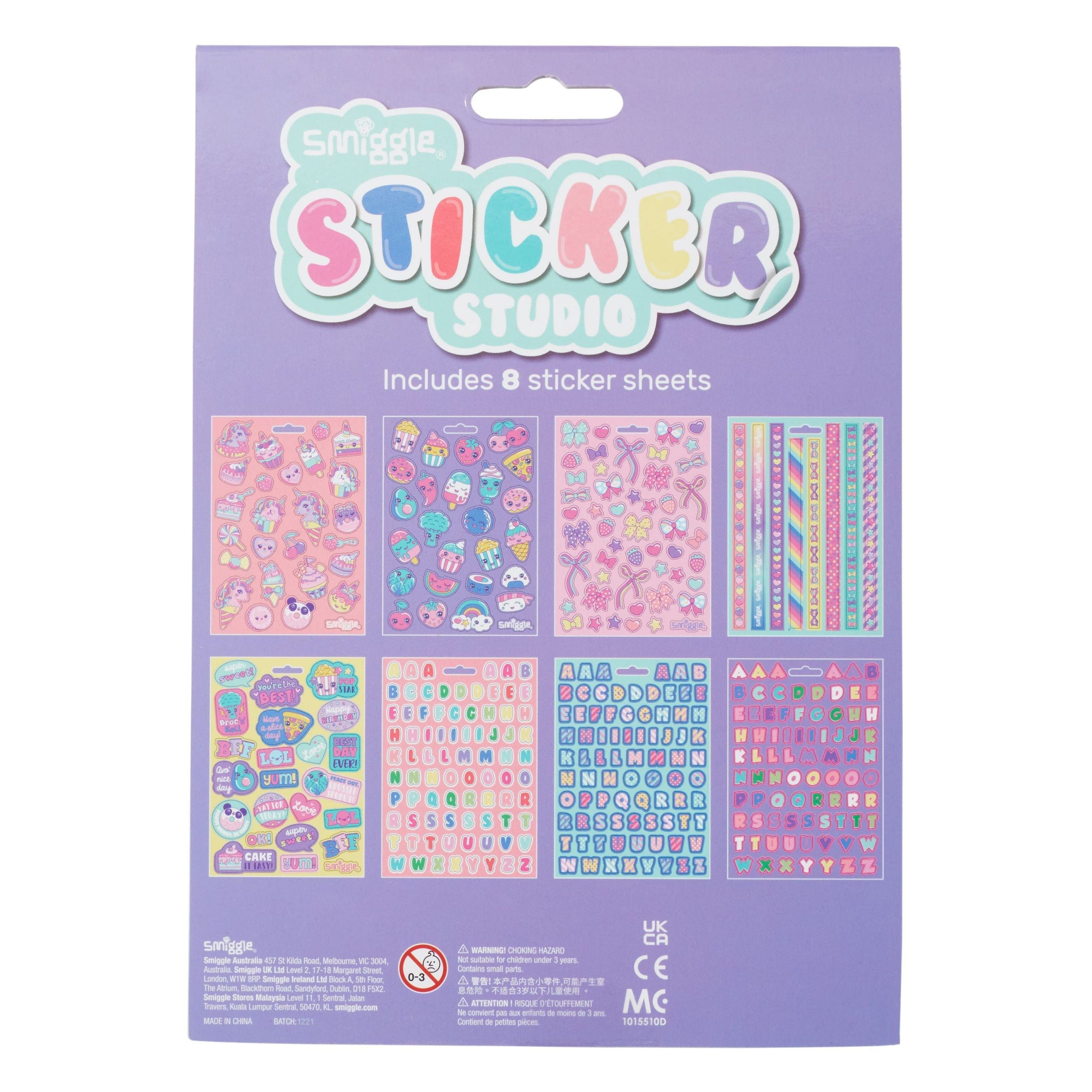 Smiggle – Sticker Studio Book