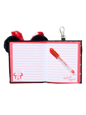 Smiggle - Disney Minnie Mouse Mini Notebook with Keychain