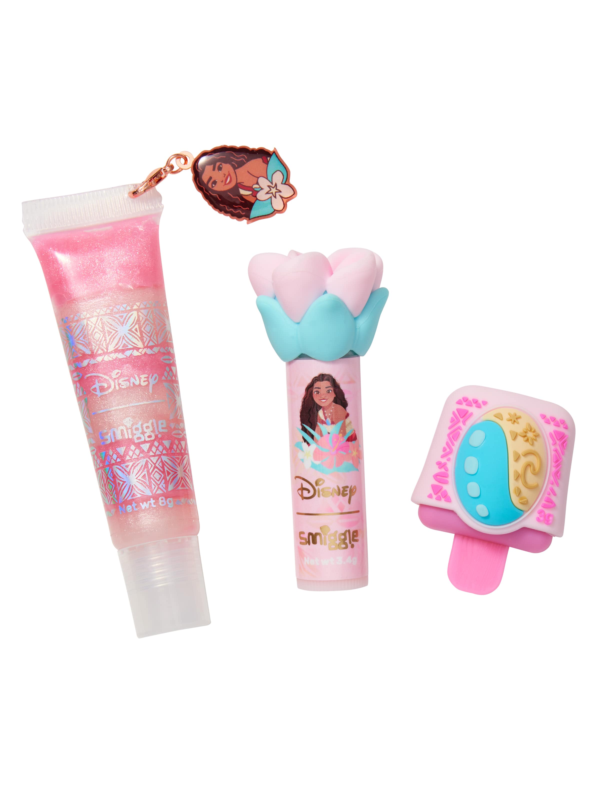 Smiggle - Disney Moana Children's Gift Lip Care Set