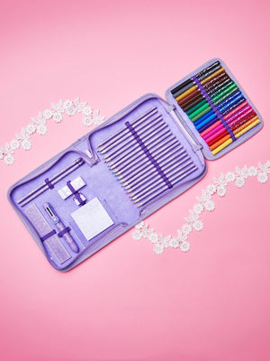 Smiggle - Disney Princess Stationery Set and Pencil Case
