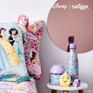 Smiggle - Disney Princess Stainless Steel Drink Bottle 500Ml
