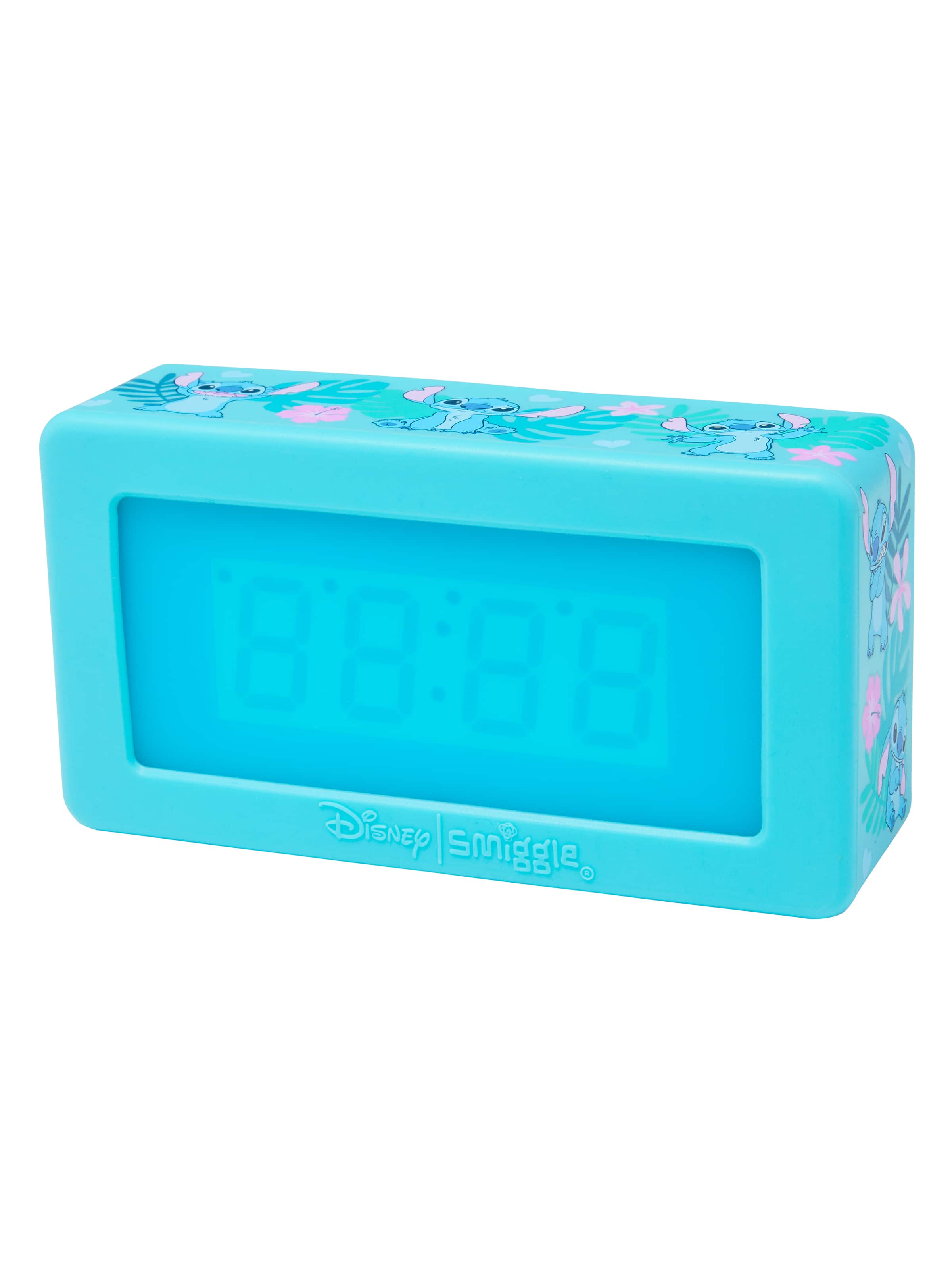Smiggle - Disney Stitch Voice Activated Digital Desk Clock