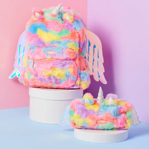 Smiggle - Dreamer Fluffy Winged Pencil Case